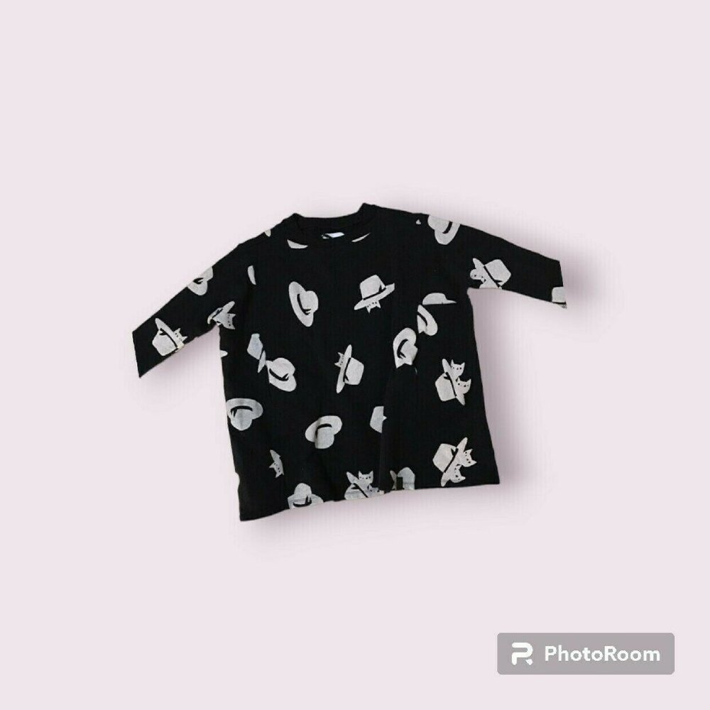 Omamimini Cats & Hats Swing Dress